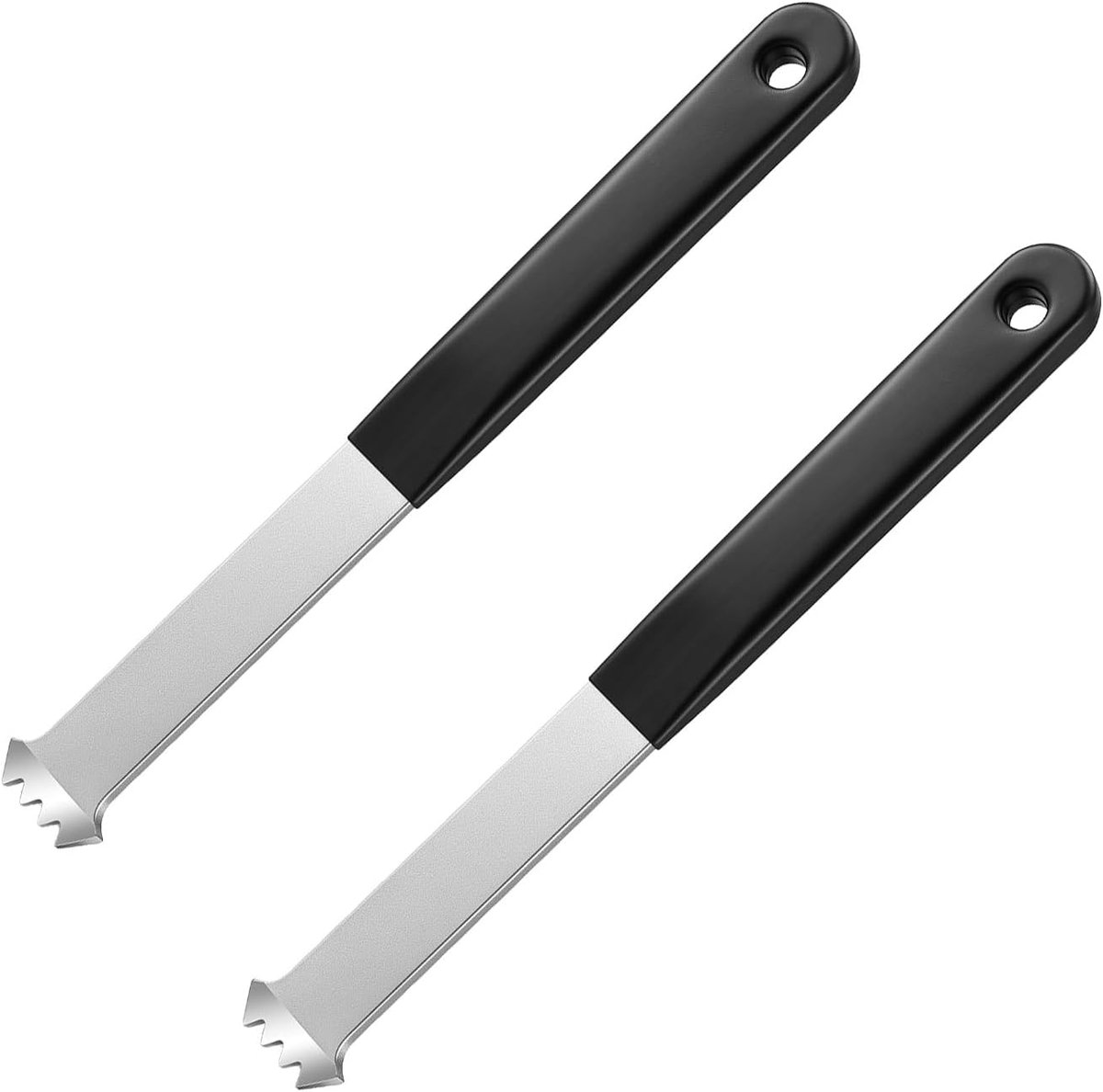 2 stuks bestratingsschraper met dubbele gewrichtskrabber, zaagtand