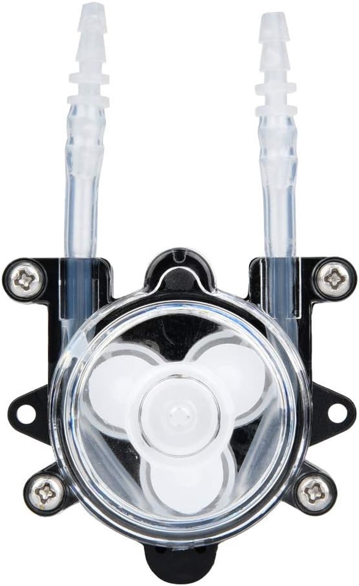 Peristaltische vloeistofpomp DC 12V - Doseringspomp 0.1-60 Tpm - Omkeerbare stroom - Perfect voor vloeibare chemicaliën - ShopVlot
