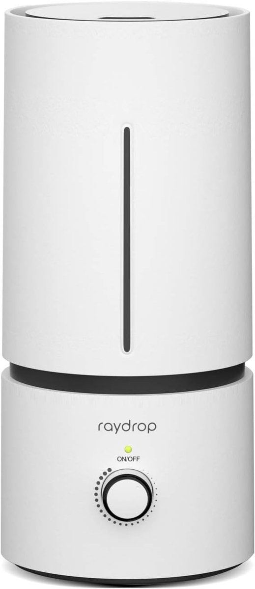 SnelShoppen - Ultrasonic Luchtbevochtiger voor Slaapkamer en Kinderkamer, 1.7L Capaciteit, Stil en Ruimtebesparend, Ideaal voor Baby's en Planten