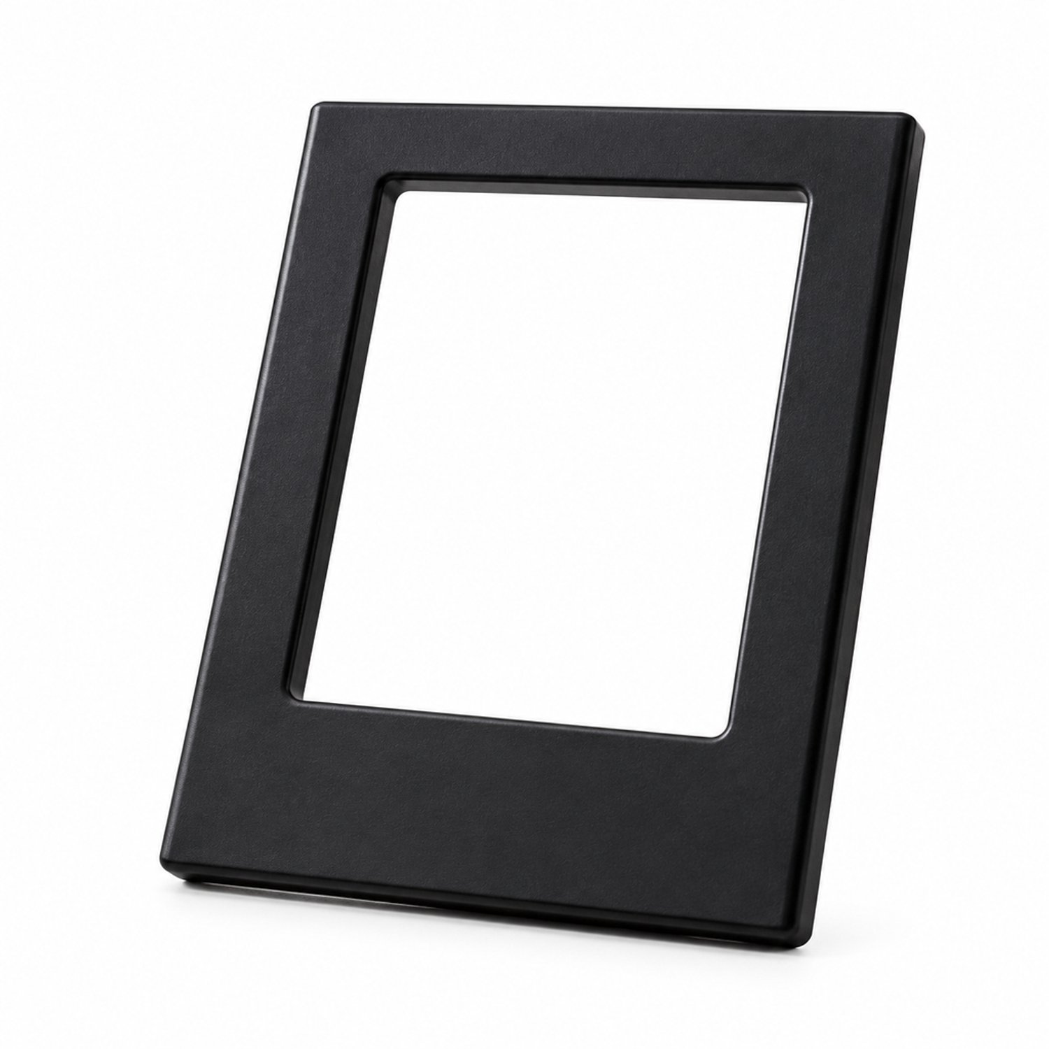 SWGOTA Zwarte magnetische mini-fotolijst - uitvoering 54 x 86 mm, model 65 x 88 mm - rechthoekig ABS-frame zonder glas of afbeelding