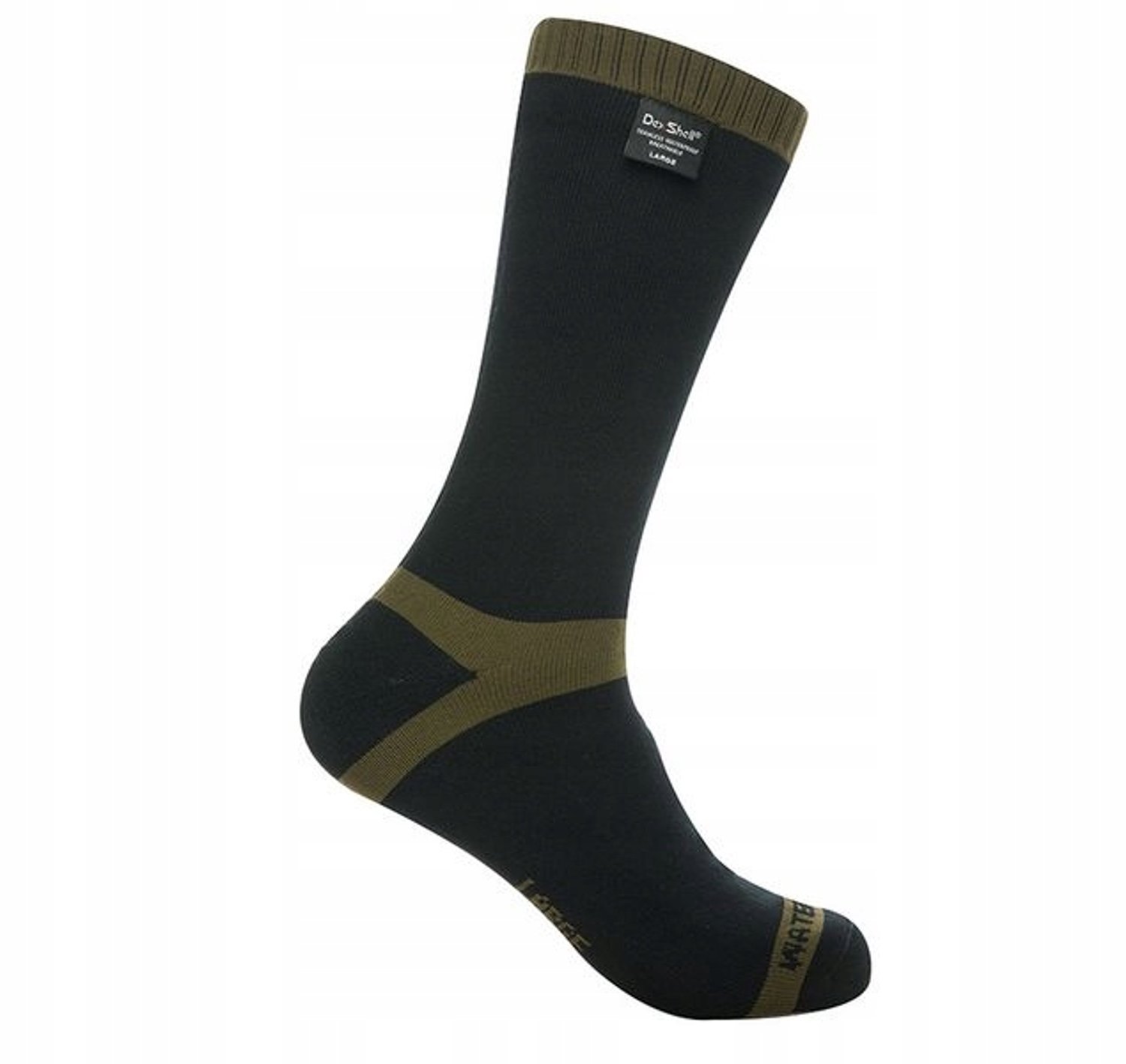 Dexshell Trekking Socks Zwart  - 100% Waterdicht - Windproof - L
