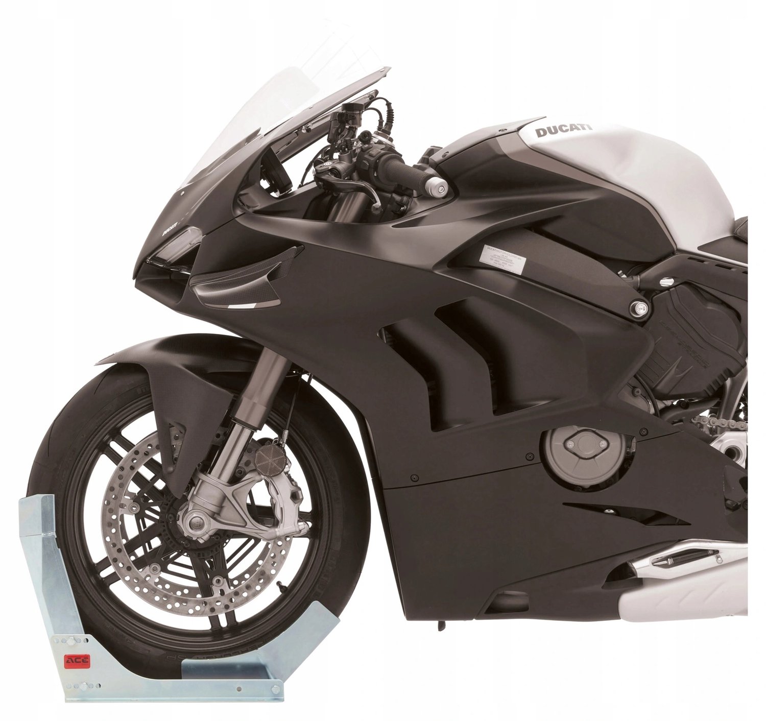 AceBikes Motorfiets Transport Set: SteadyStand, Spanbanden & BrakeFix