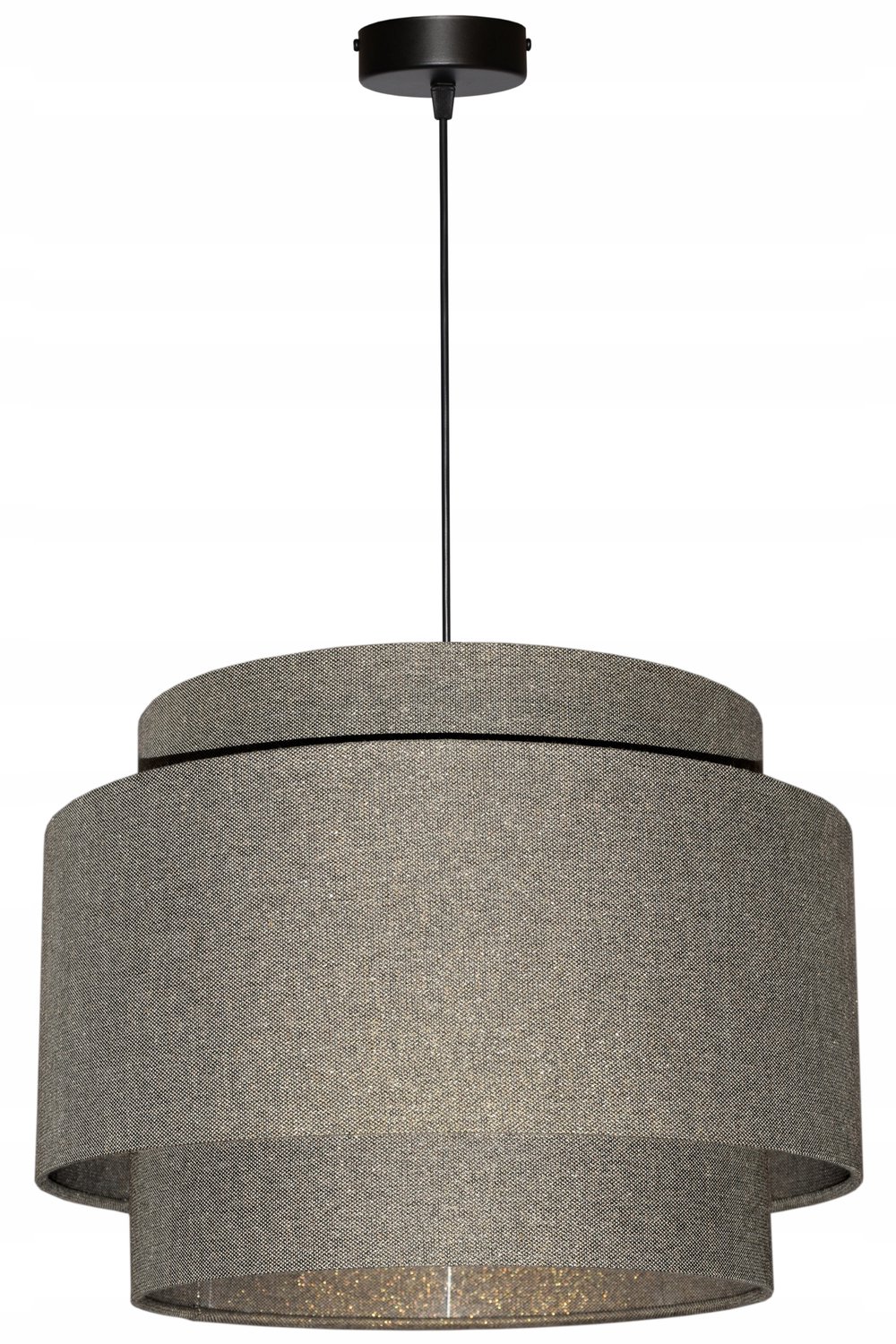 Merلوze Hanglamp Stof Goudkleurig 35cm E27