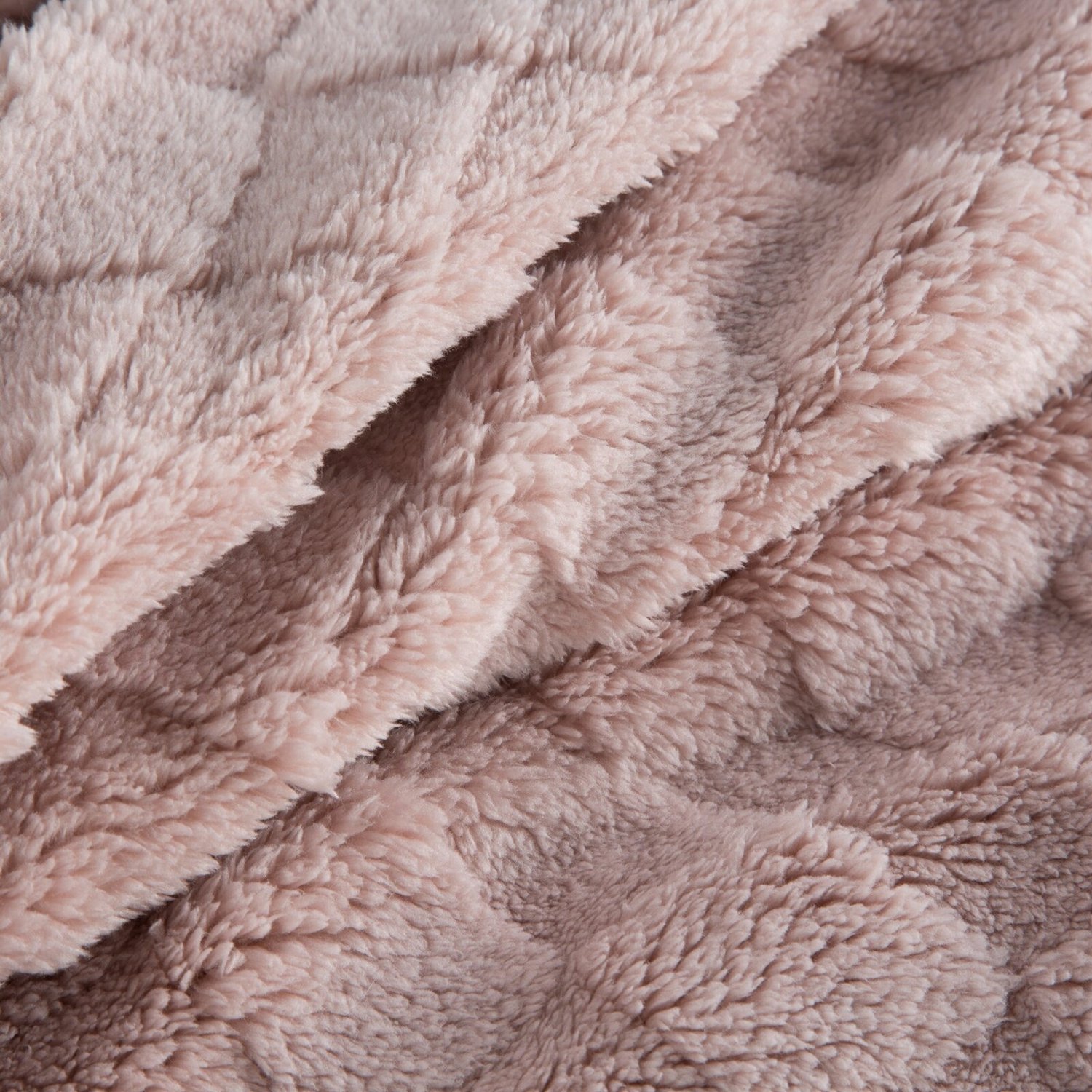Zachte Pluche Deken 70x160 cm - Poederroze