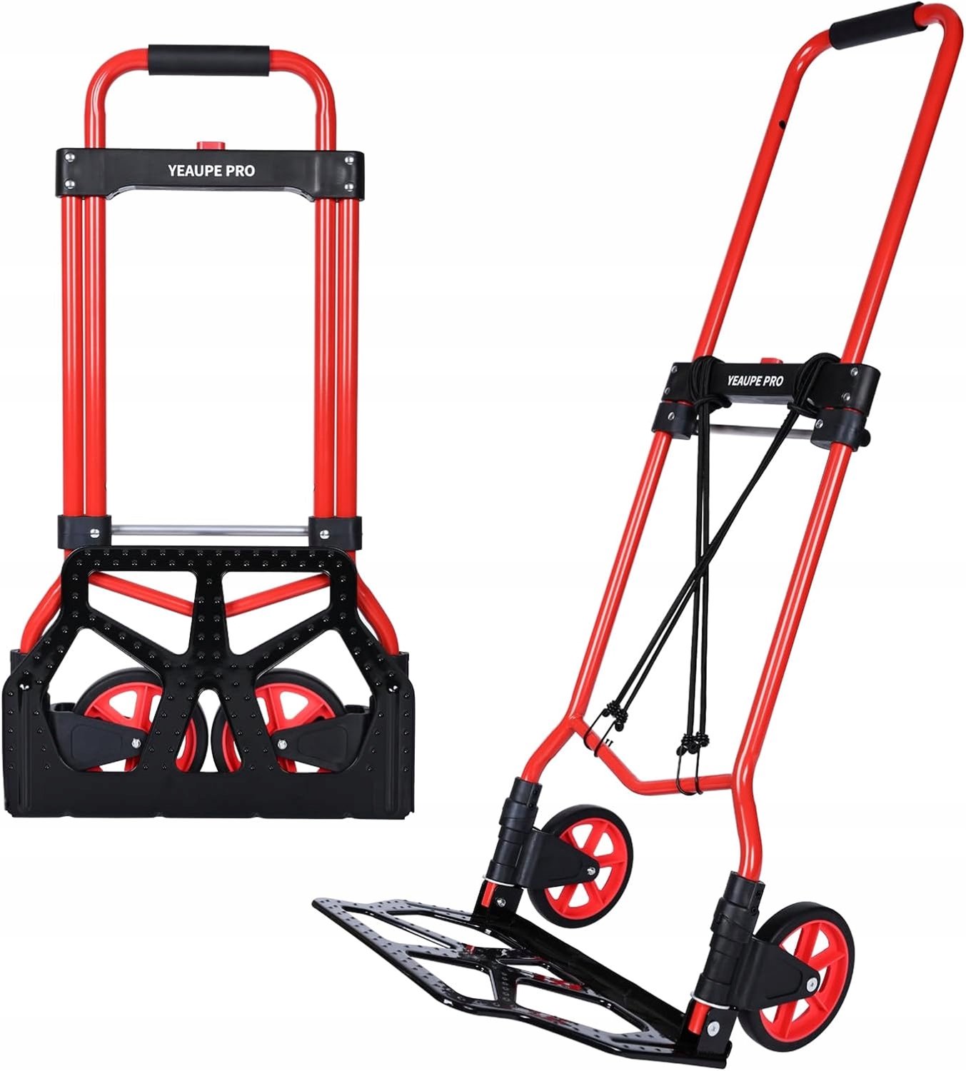 Merلوze Opvouwbare Stalen Trappenkruiwagen - 50 kg