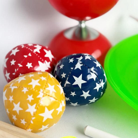 Acrobat Jongleerset Junior 3-delig - Diabolo, Jongleerbord, Jongleerballen — cadeau in Spellen & Speelgoed - foto 5