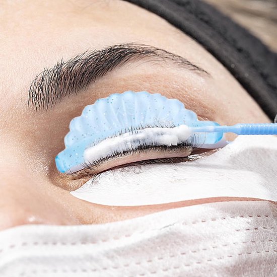 Wimperlift Shields - Wimperkrul Pads - Natuurlijke Wimpers Krullen - Innovatief Ontwerp - 5 Paar - Blauw