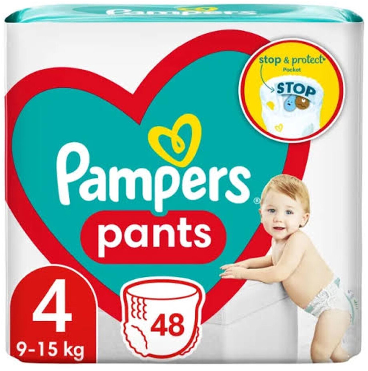 Pampers Active Baby luierbroekjes maat 4 | 48 stuks