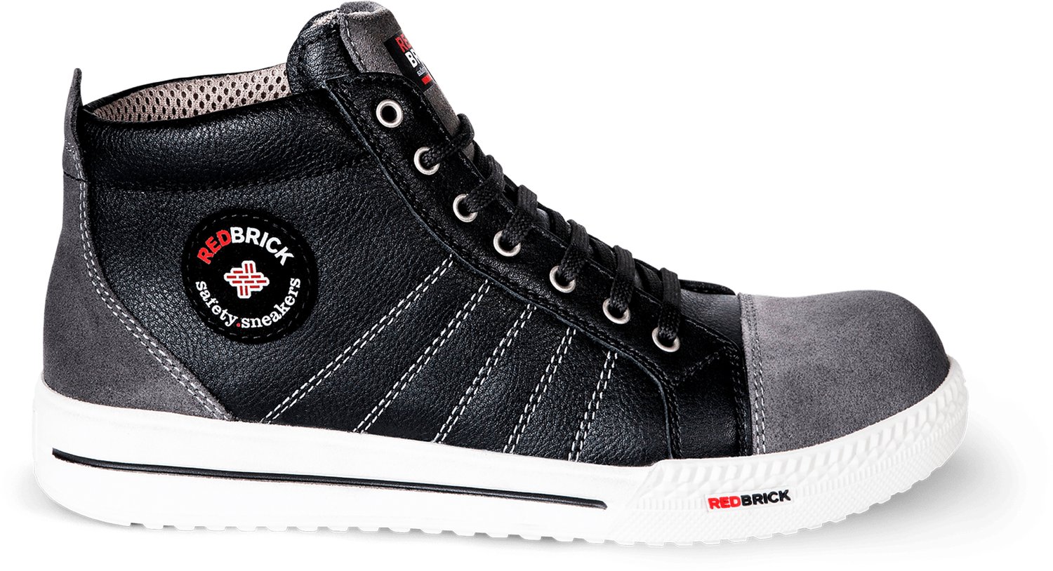 Redbrick Granite Werkschoenen - Hoog model - S3 - Maat 40 - Grijs