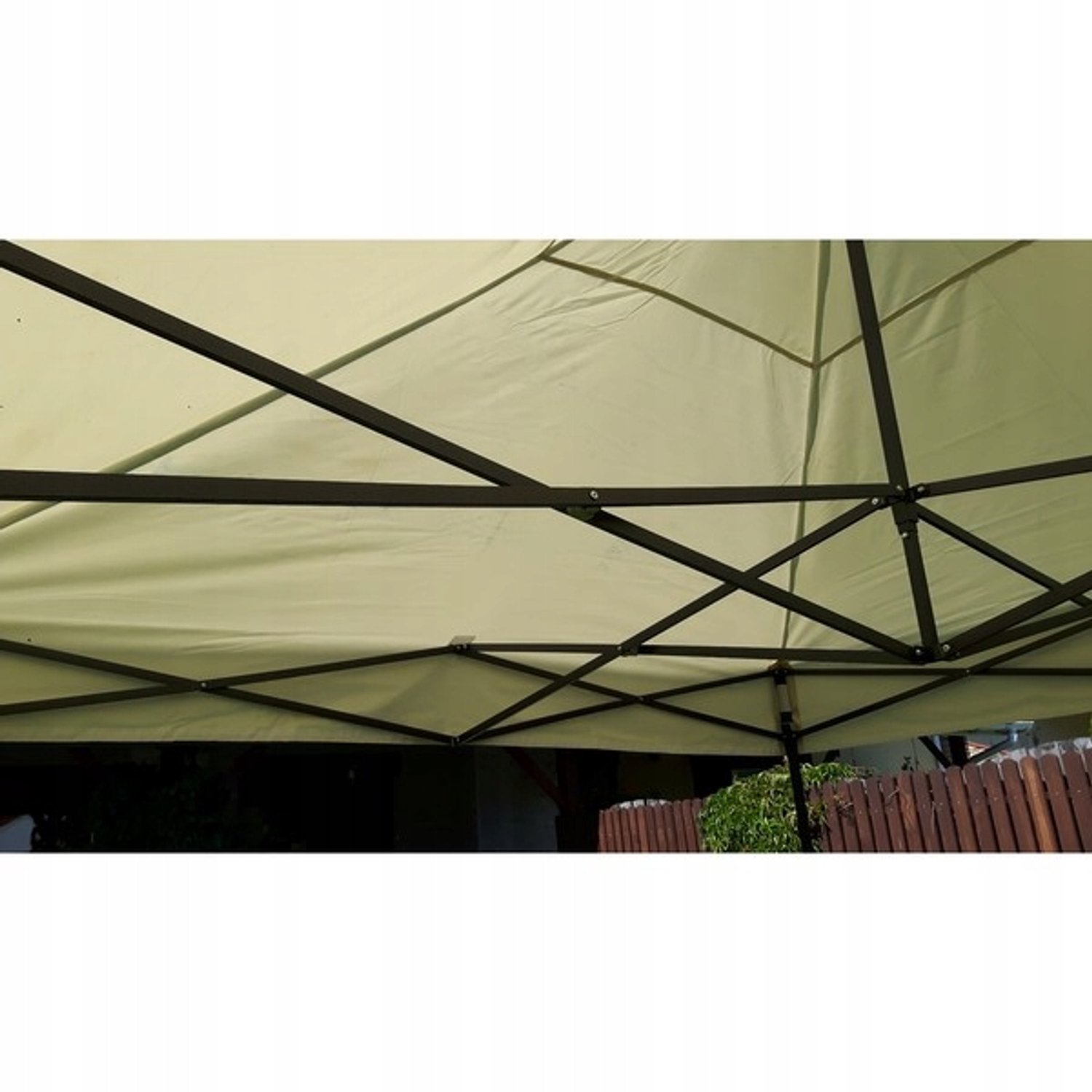 Extra Wand met Deur 3m Wit voor Handelstent