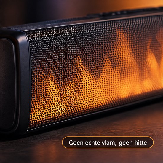 Cheqo® Bluetooth Speaker - Party Speaker - Speaker met Verlichting - Draadloze Speaker - Draagbare Speaker - RGB Speaker - Muziek Box - Bluetooth Soundbar - Oplaadbare Speaker - Speaker met Vlammeneffect - Soundbar voor TV - PC Speaker — afbeelding 3