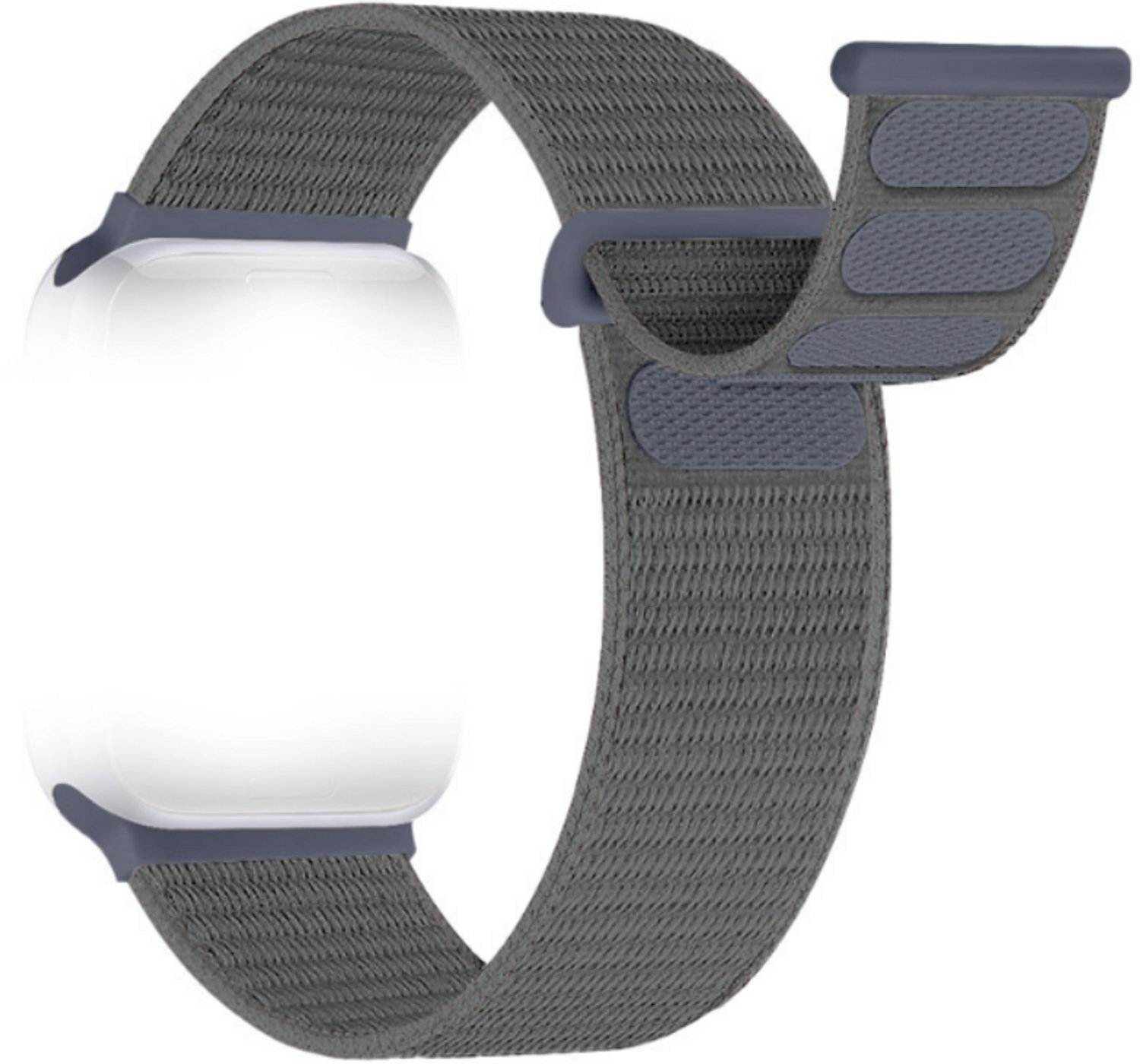 Nylon Klittenband Horlogeband Compatibel Met Apple iWatch - Comfortabel, Ademend En Verstelbaar