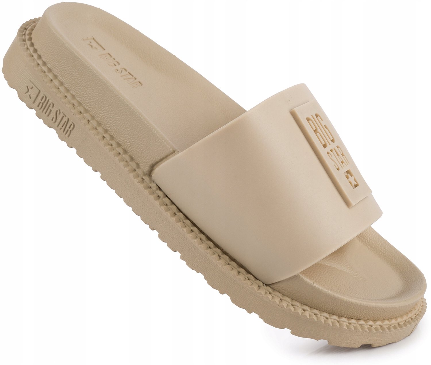 Big Star Dames Klompen Beige Platform 37