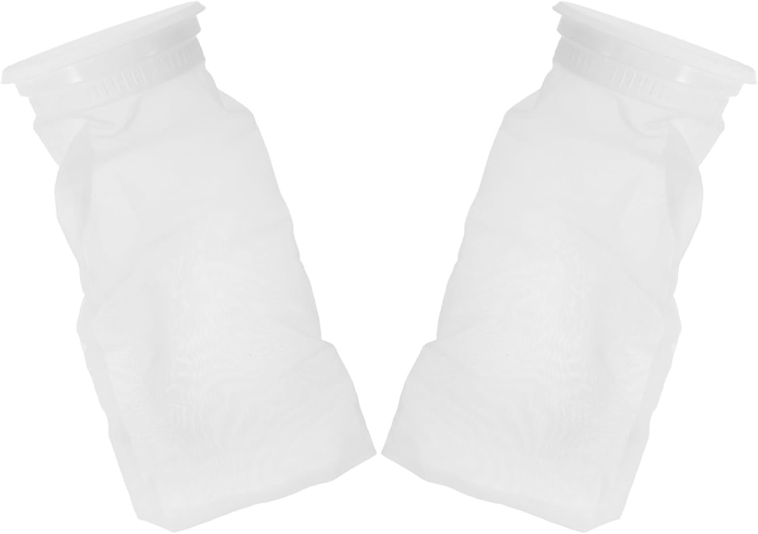2 Stuks Regenwaterfiltergaaszeef Ibc-Containergaasfilter Ibc-Filtergaas Nylon Waterfilter Regenwaterfilter Nylon Containerfilter Wit