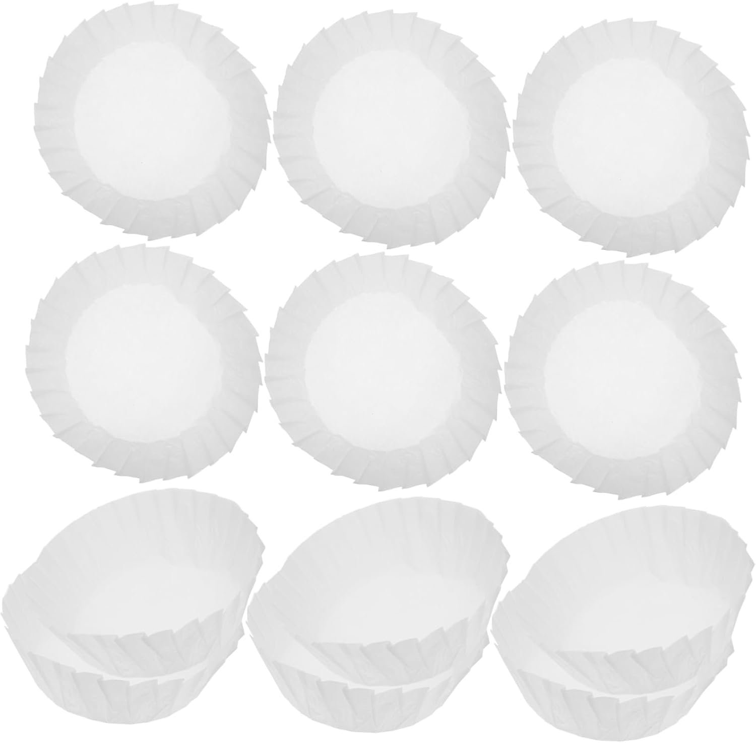 50stuks Basque Cake Bakpapier Liners Oliebestendige Papieren Onderlagen Voor Gebak Geen Vouw Ontwerp Voor Eenvoudig Bakken Voor Keuken Bakkerij