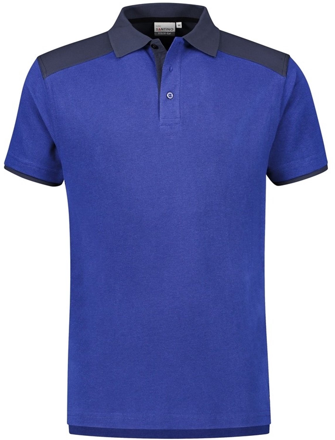 Santino poloshirt Tivoli - 200135 - zwart/rood - maat XL
