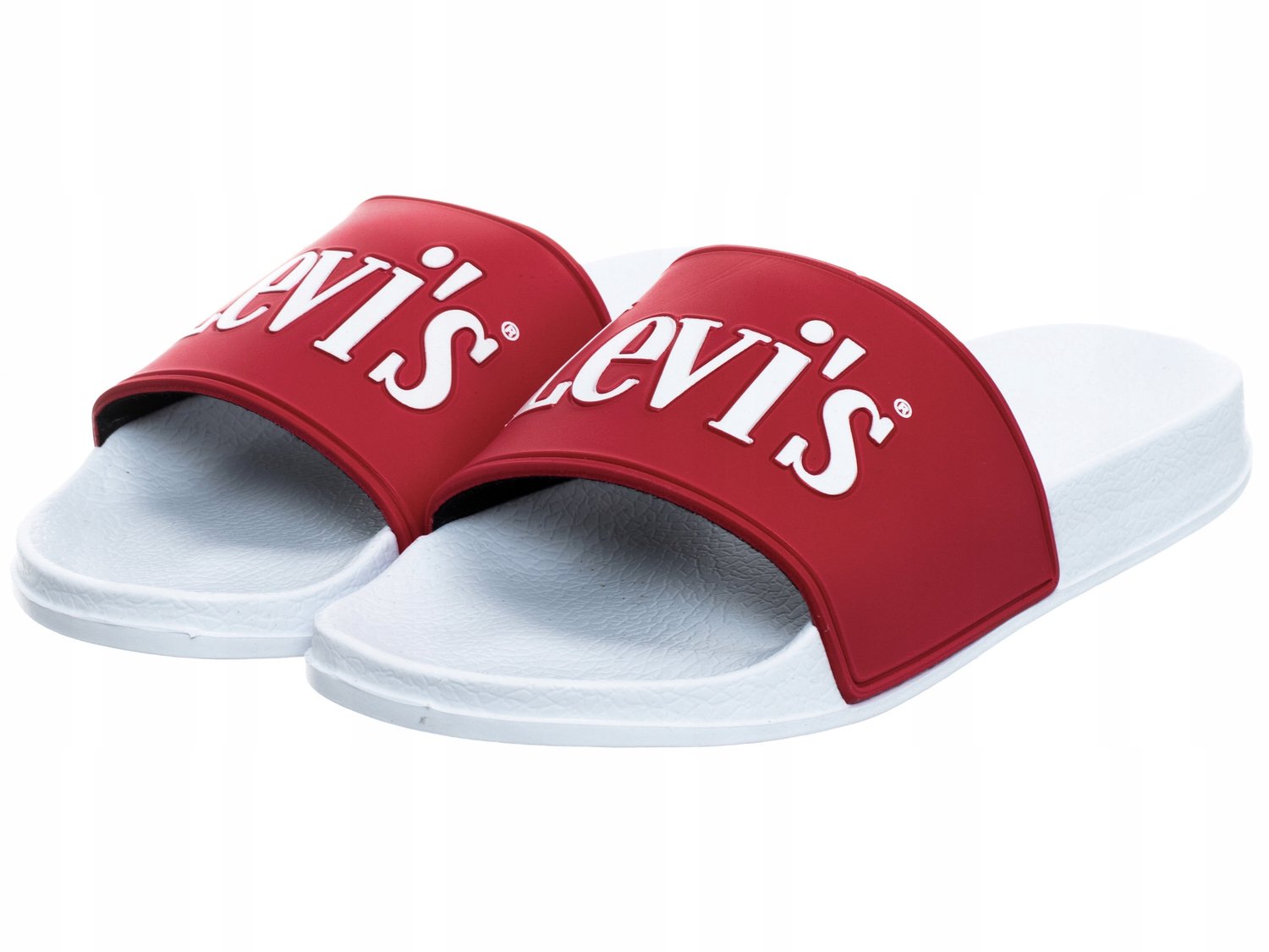 Levi’s Dames Klompen POOL S VPOL0251S Lichtgewicht & Comfortabel Rood