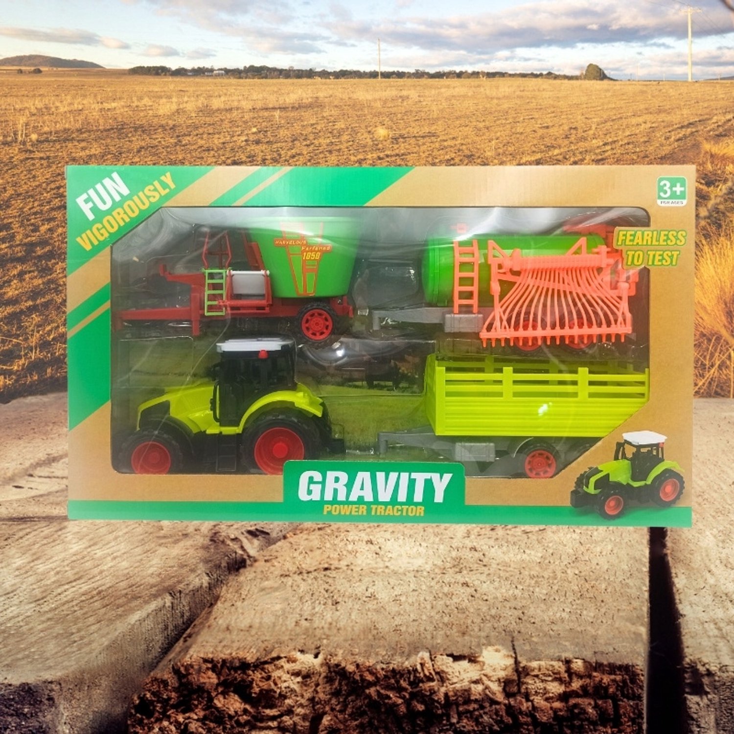 Macyszyn Toys Boerderij Speelgoed Set 460x250mm