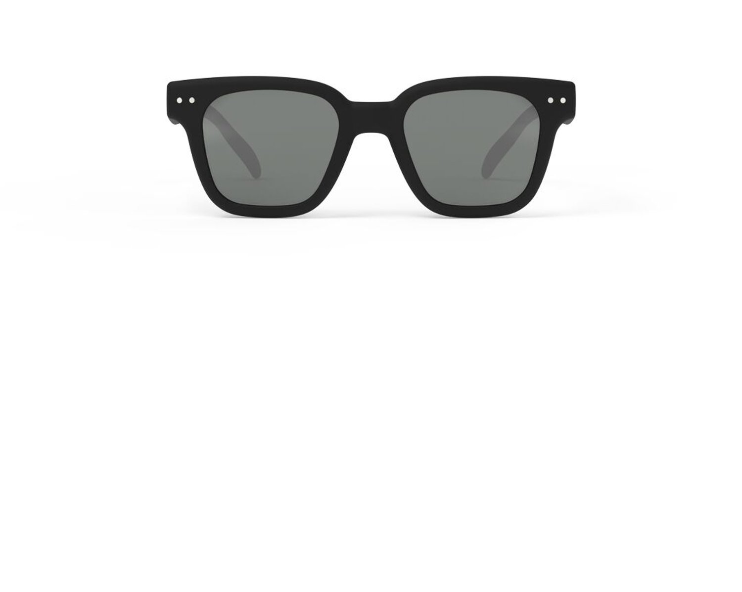 IZIPIZI Junior Road Zonnebrillen Kids - Zwart - Maat 7-11Y