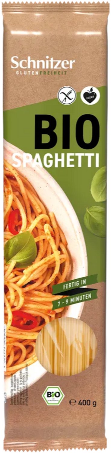 Schnitzer Bio Spaghetti Glutenvrij 400GR