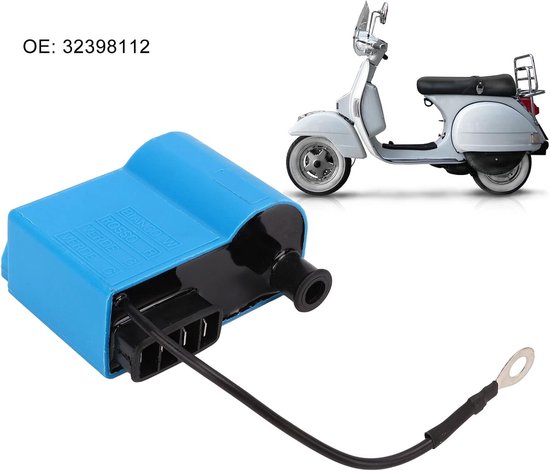 Elektronische Ontstekingsspoel Vervanging voor PIAGGIO APE, Geschikt voor P150X, P200E, PK 50HP, 80HP, 100 COSA en Meer, Betrouwbare Motoronderdelen voor Optimale Prestaties — afbeelding 2