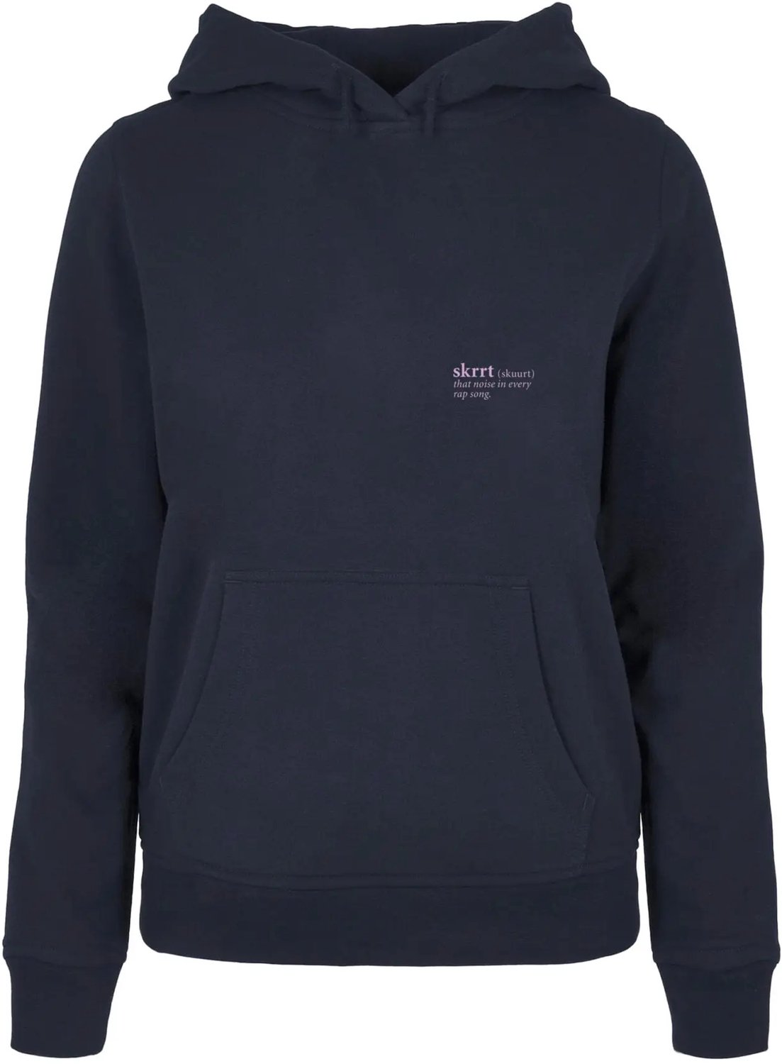 Dames Hoodie Mister Tee That Noise Blauw