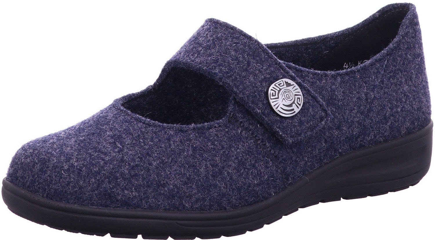 Solidus Dames Pantoffels blauw maat 43