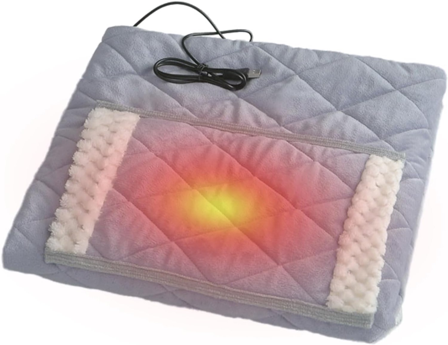 Verwarmde auto deken-elektrische deken | Warme deken, elektrische zachte slimme temperatuurregeling Winter warmer voor auto bed reizen Home Desk Office stoel slaapzaal bank