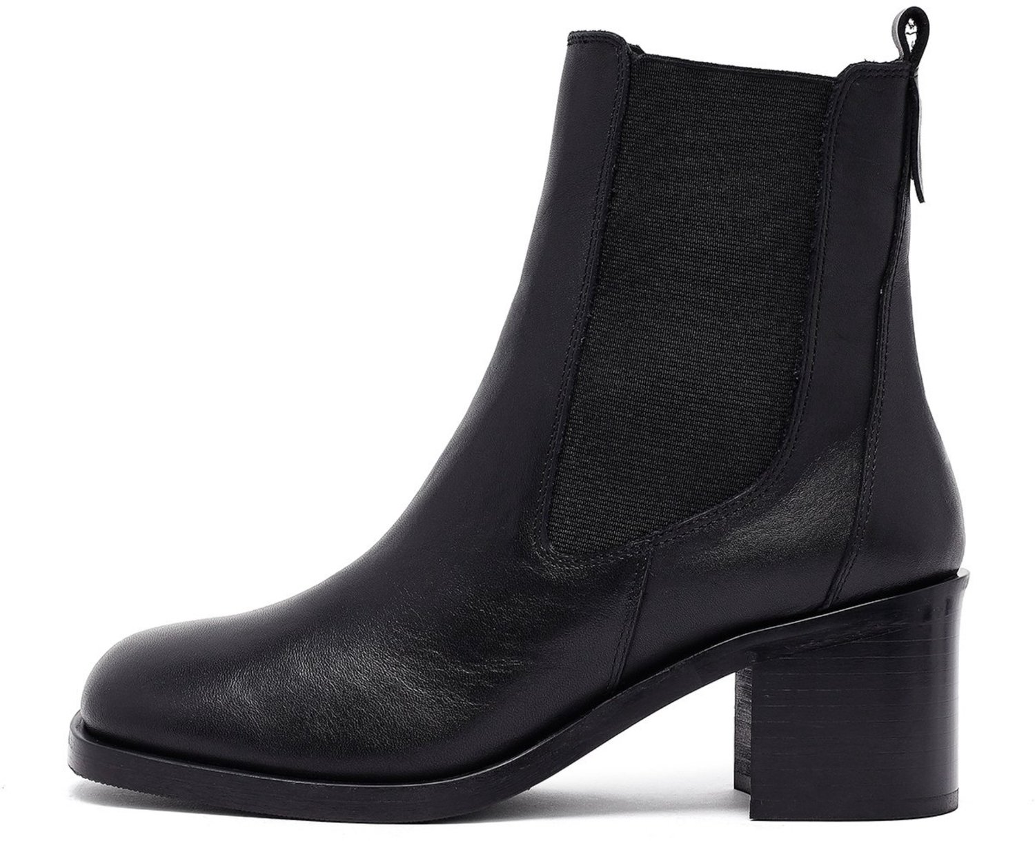 DERIMOD Heeled Chelsea Boots Leather Heeled Chelsea Boots