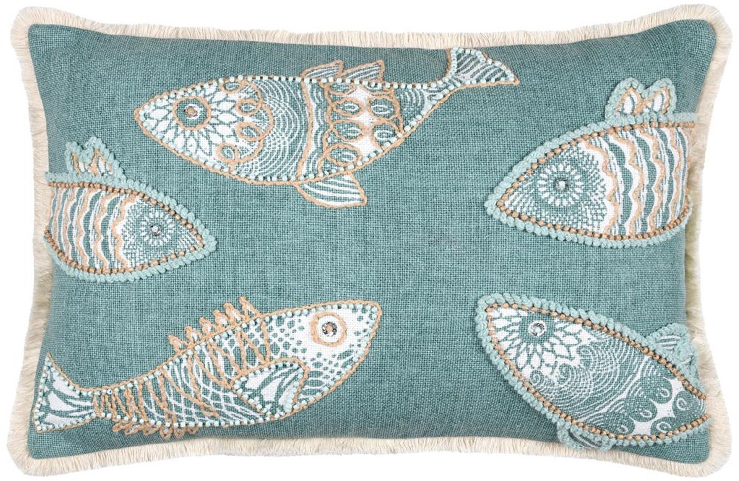 STOF - Sierkussen - Decoratieve zeepos BARBADE, 35 x 50 cm