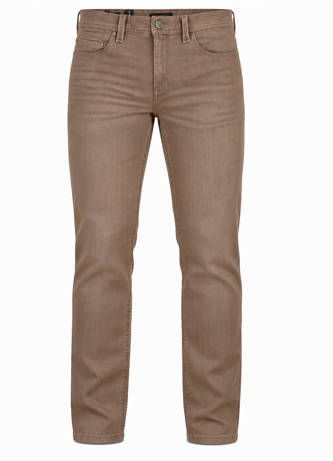 Alberto - 5-Pocket - Mannen - W33 X L32 - Bruin - Katoen - 4207-1671 Pipe