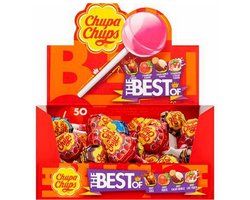Chupa Chups Lolly's The Best Of Box - 50 Stuks