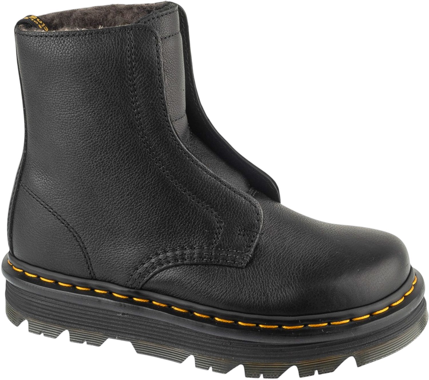Dr. Martens ZebZag Laceless WL Low Boot Vrouwen Chelsea laarzen Zwart