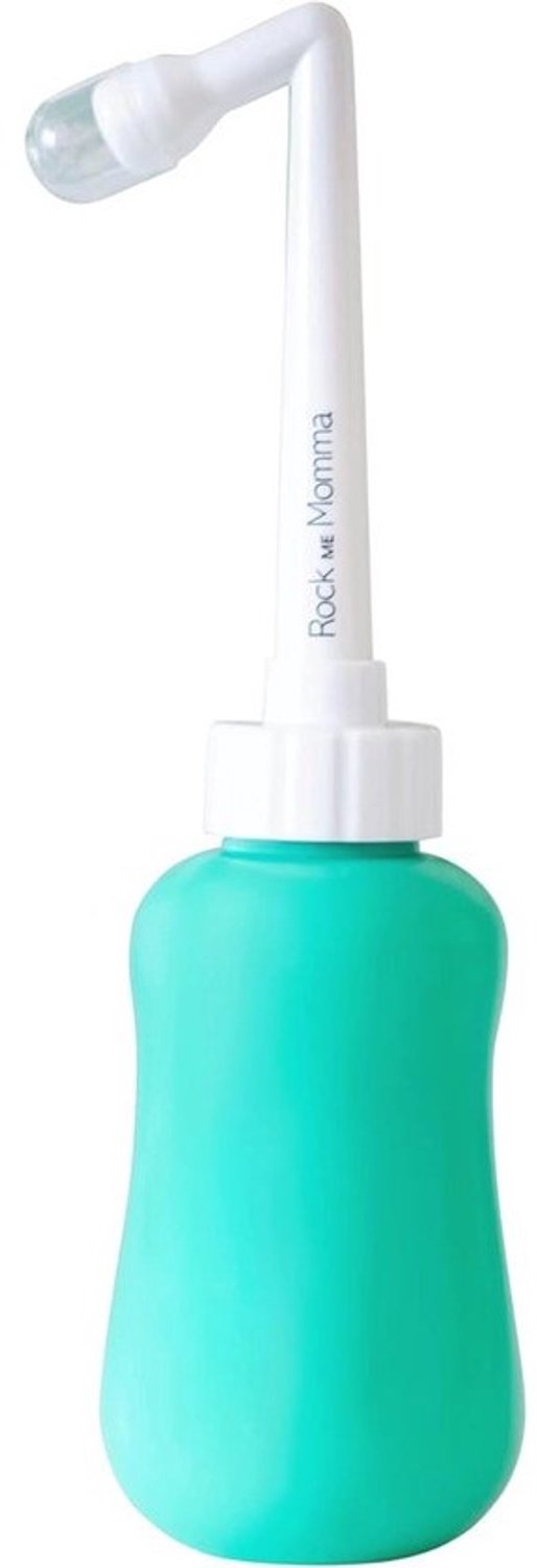 Perineale spuitfles - voor postpartumherstel - 350 ml - met telescopische sproeikop