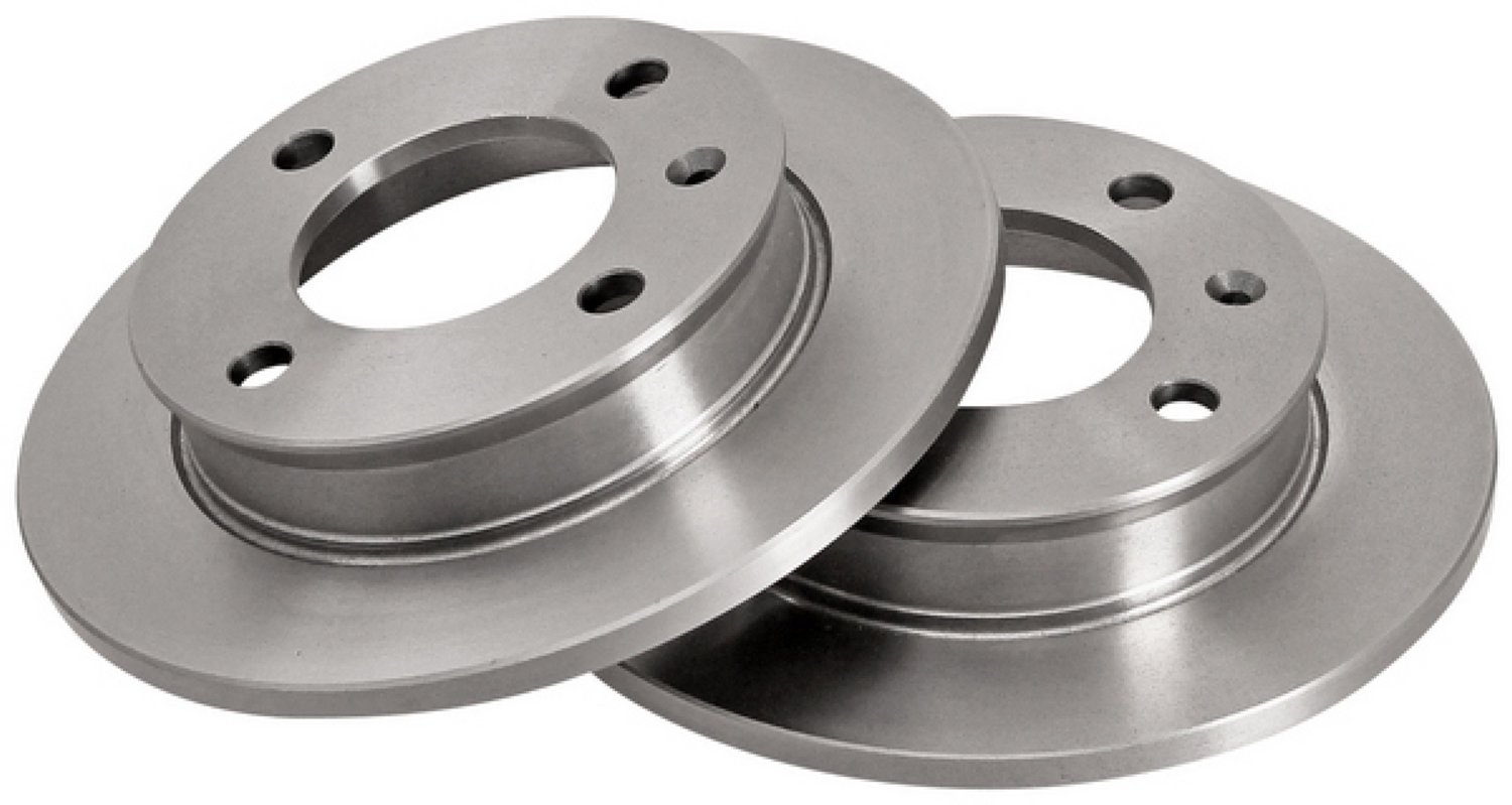 A.B.S. 15733 Remschijven voor, set van 2 - Ford Fiesta Mk1/Mk2 - 221 mm - massief