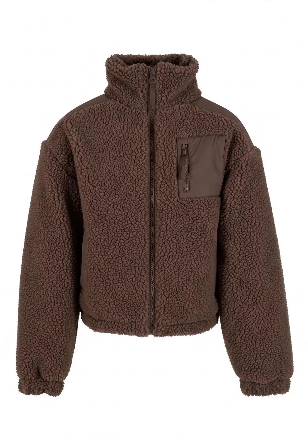 Damesfleece Urban Classics Mix Bruin