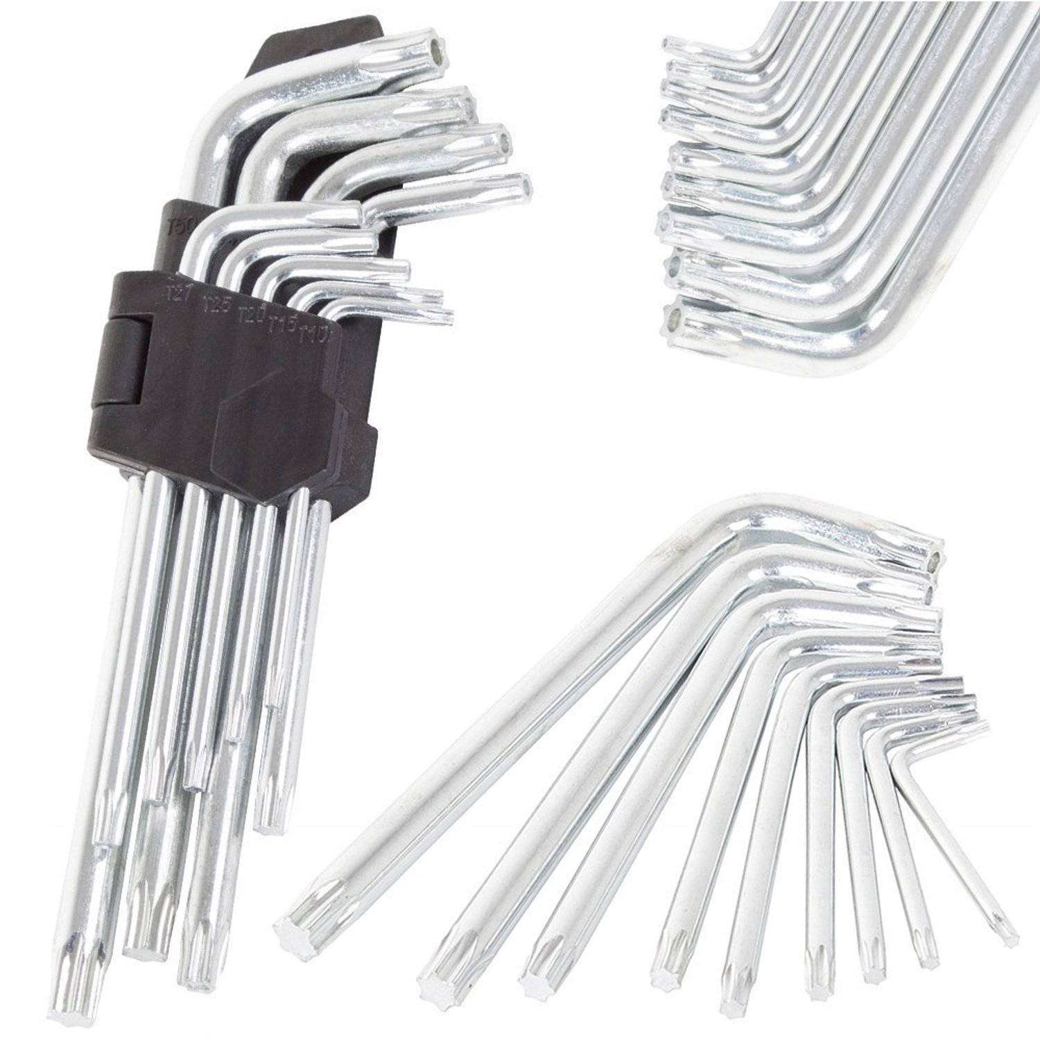 9-delige Torx Inbussleutel Set 1.5-10mm - Kwaliteitsstaal