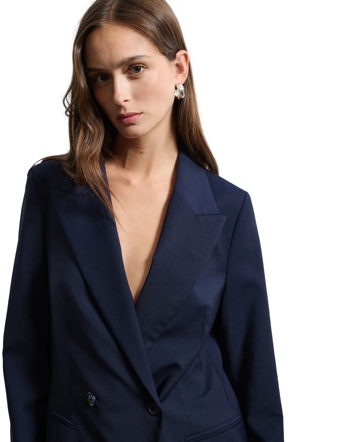 Damesjas Stefanel Blauwe Marine