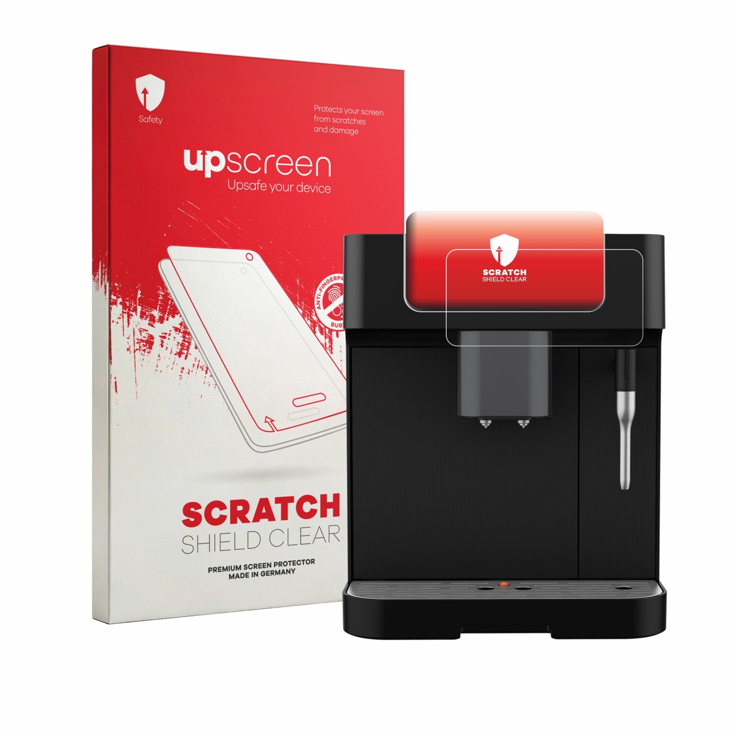 upscreen - Screenprotector voor Grundig KVA 6230 - Folie Beschermfolie transparant