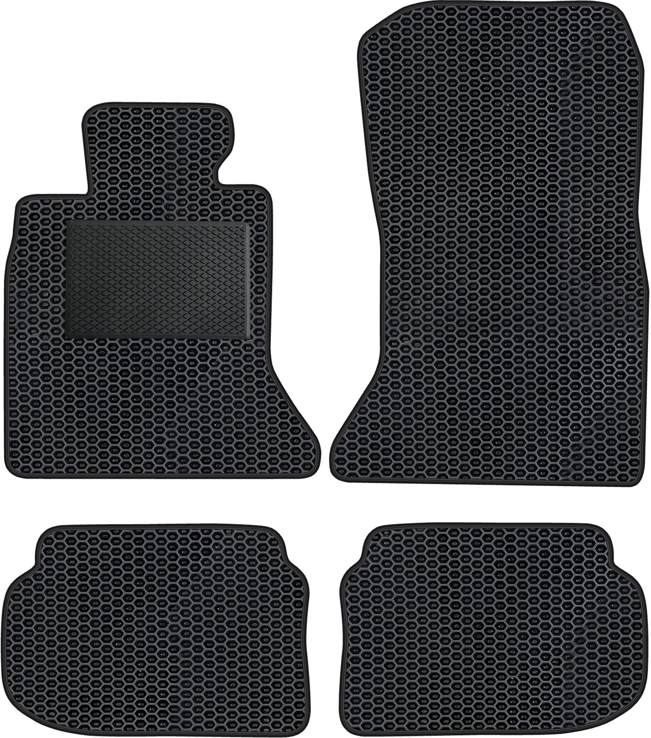 BM076 EVA Serie - Auto Vloermatten Compleet - Geschikt voor BMW 5er F10/F11 - X-drive Facelift 2013-2017