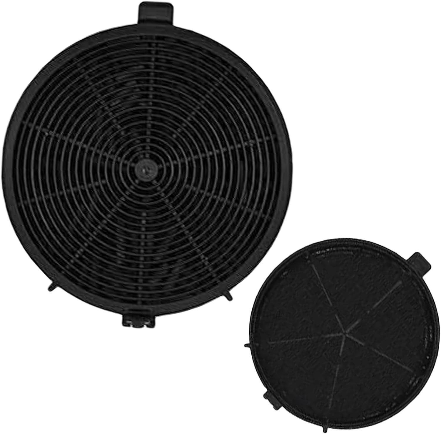 Actieve koolfilters voor afzuigkappen, effectieve geurneutralisatie en eenvoudige installatie, verpakking van 2 stuks voor optimale luchtkwaliteit in de keuken