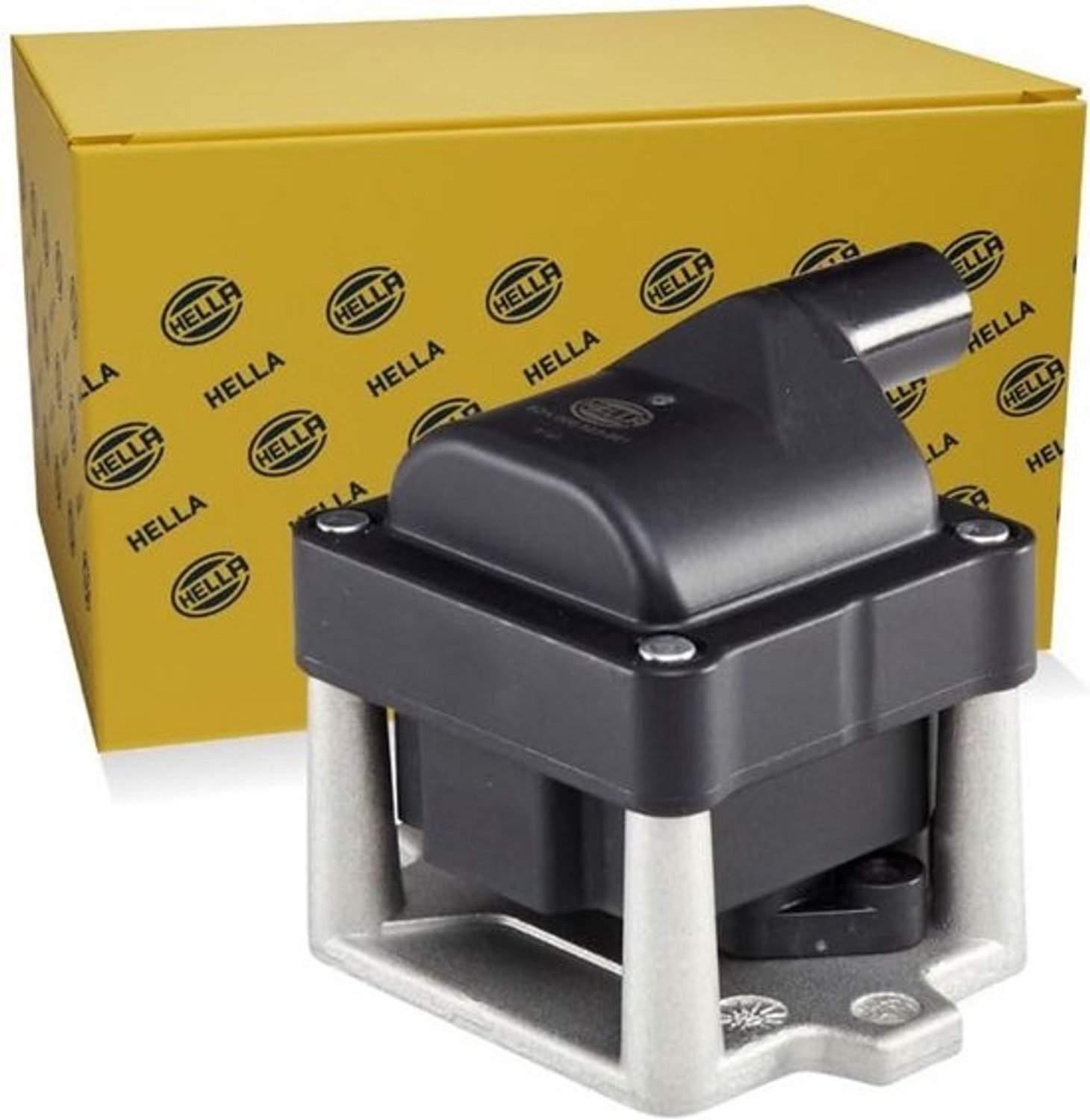 HELLA bobine voor auto - 12V - 3-polig - Schroefbevestiging