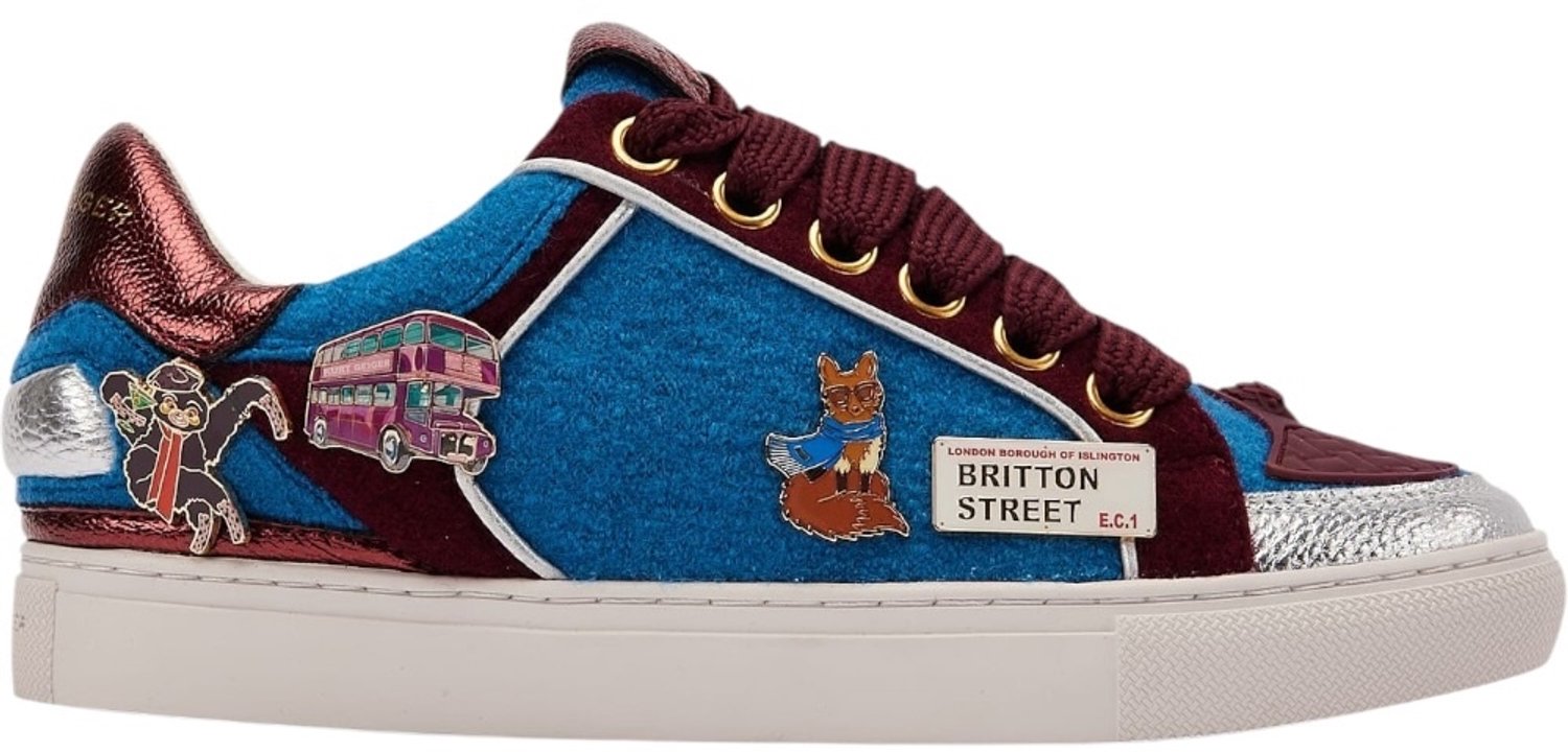 Kurt Geiger Dames Sneakers Blauw 6148780609 Southbank