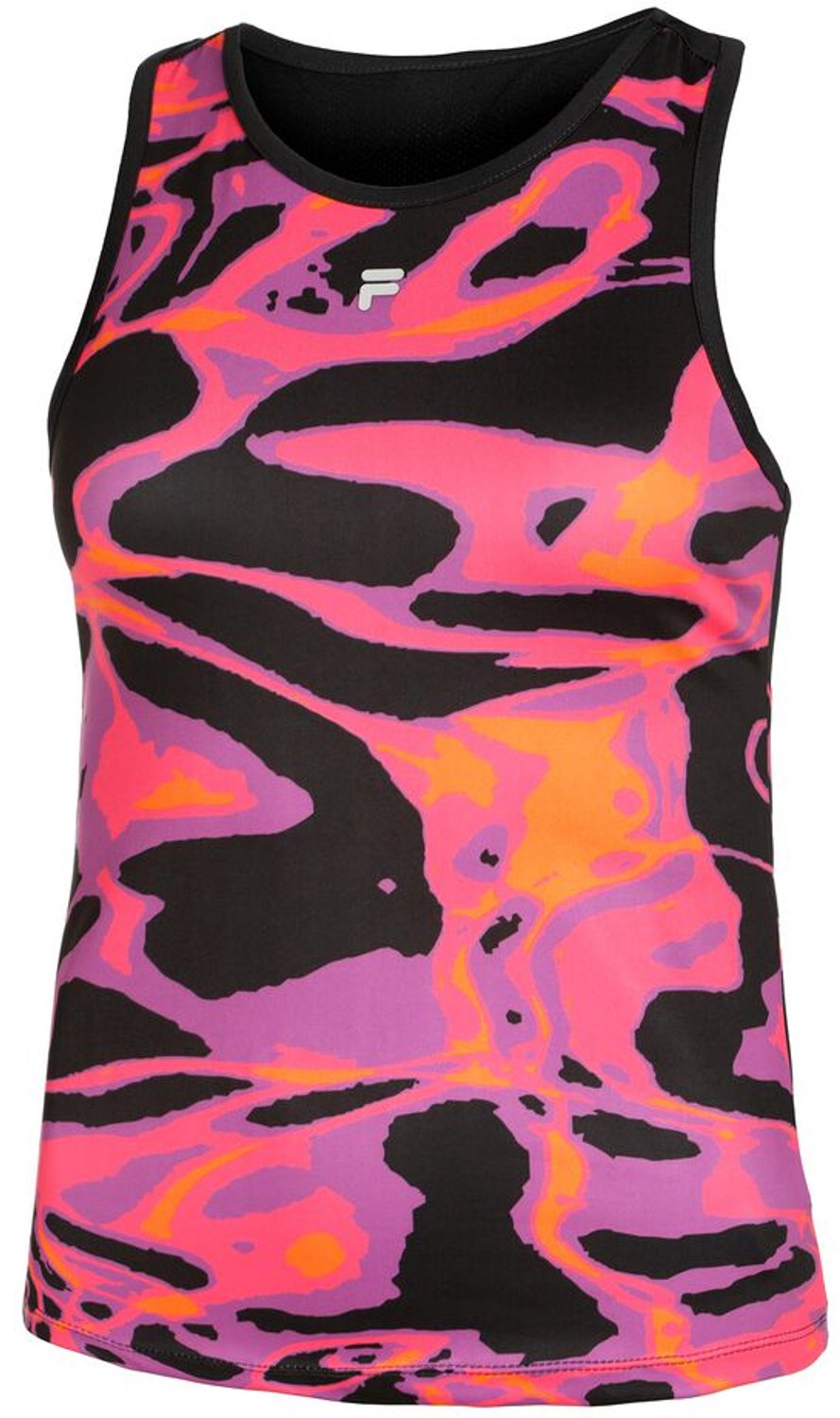 Fila Frances Top Hot AOP Zwart