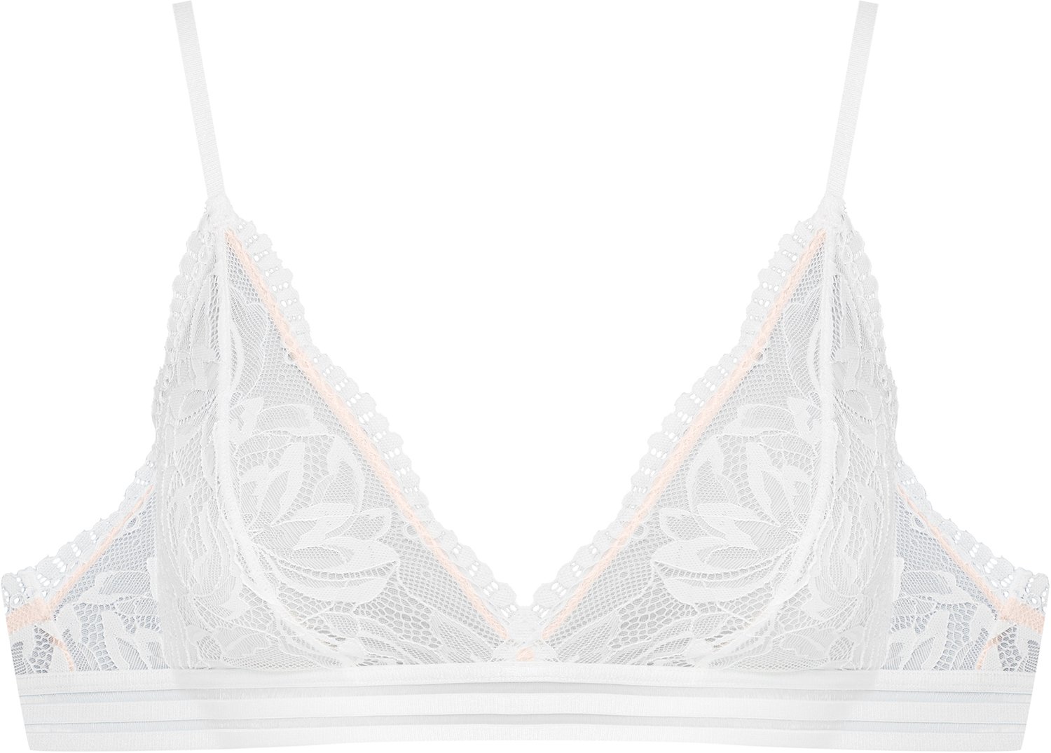 ESOTIQ Outline - Bralette - Crèmekleurig