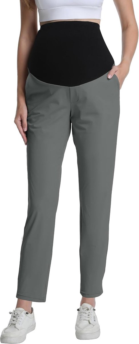 boven de buik, elegante golfbroek, werkbroek, zakelijke broek met zakken