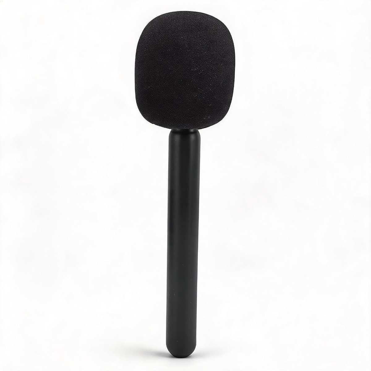 Handheld-adapter Handheld-microfoonhouder met Windschermschuim voor MIC 1/2, voor Rode Wireless GO II, voor Hollyland Lark 150, voor G1, voor Movo, enz.