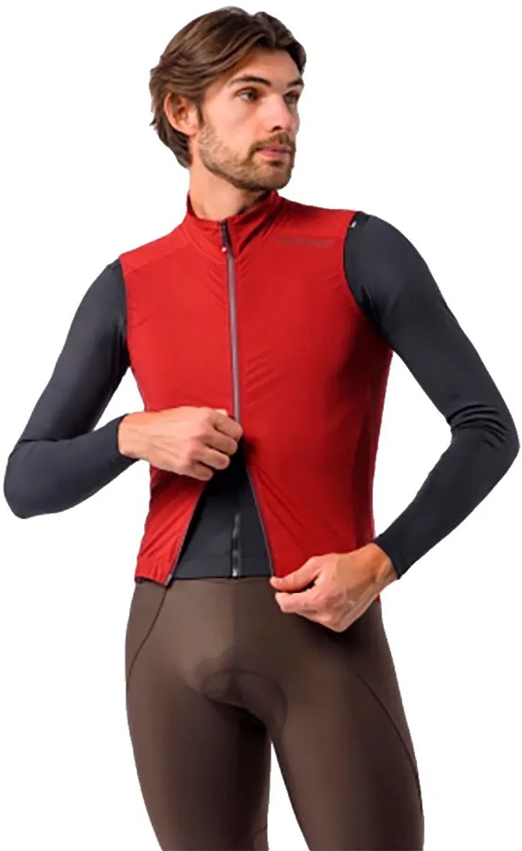 Castelli Espresso 2 Gilet Rood L Man