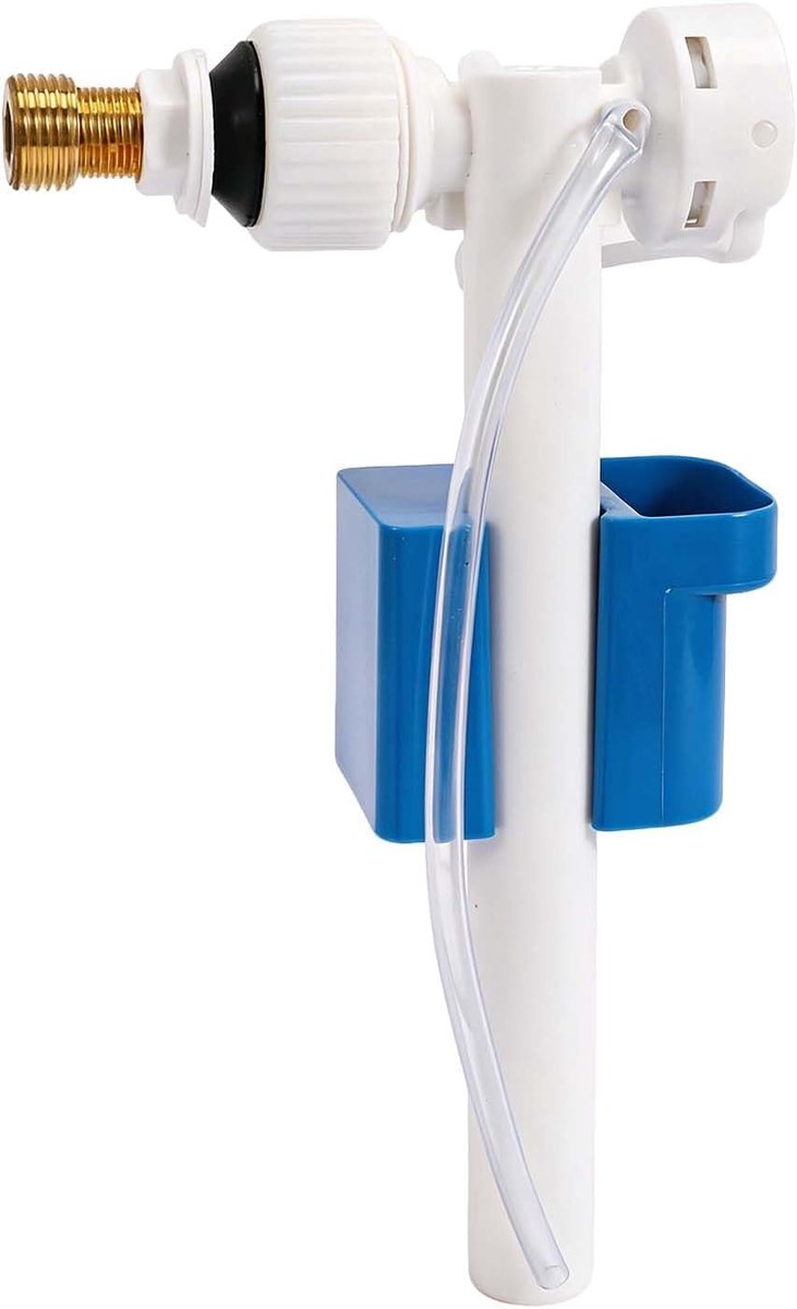 Universeel vulventiel, aansluiting G3/8 en G1/2 van messing, waterstand verstelbaar, vervanging voor wc-spoelbak