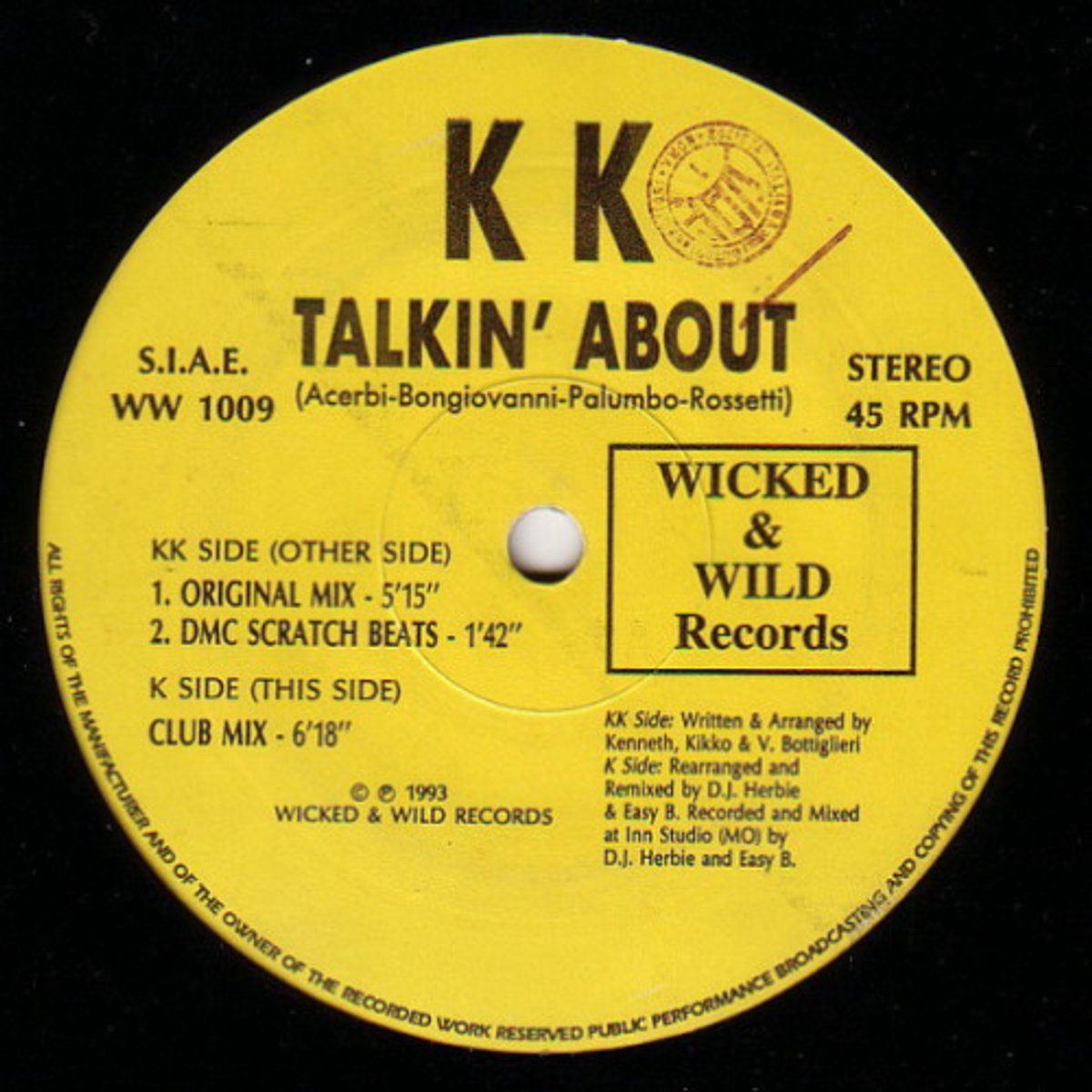 K K - Talkin' About